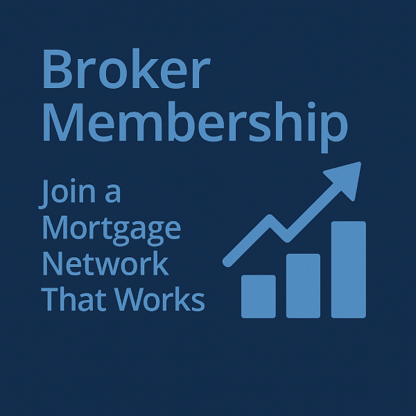 Square 600×600 graphic with a dark blue background and light blue Open Sans text reading “Clients with Complex Cases above “Specialist Lending Solutions.” A simple light blue microphone icon sits to the right of the text.