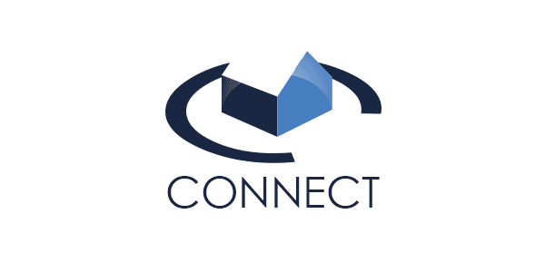 Animated graphic with multiple slides explaining the benefits of joining the Connect mortgage network.