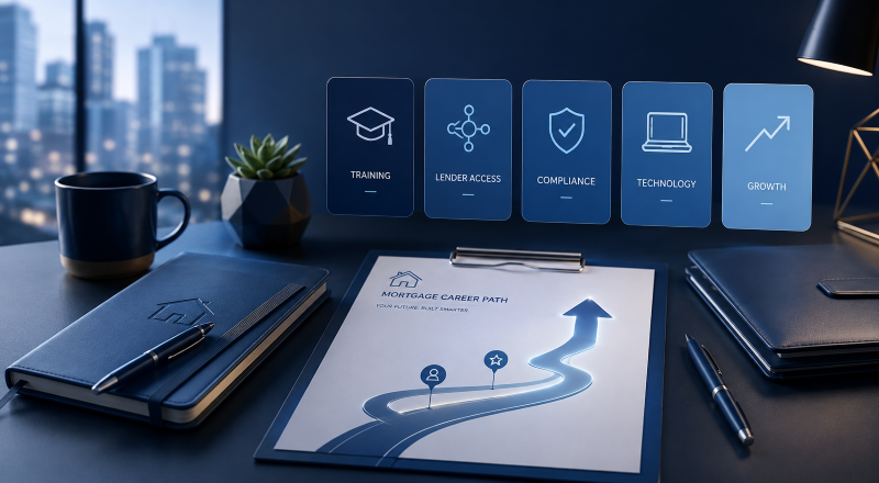 Build a Resilient Mortgage Adviser Career with training, lender access, compliance support, technology and growth opportunities.