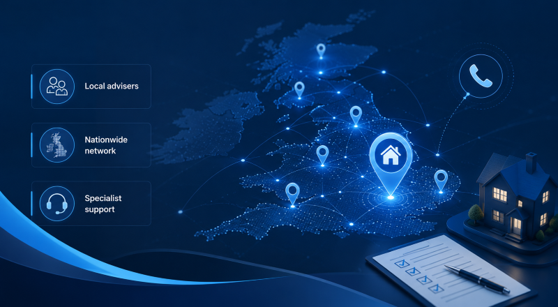 Mortgage Network Near Me with UK-wide adviser locations, specialist support and connected mortgage services.